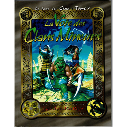 Le Livre des Clans Tome 8 - La Voie des Clans Mineurs (jdr Le Livre des Cinq Anneaux en VF) 001