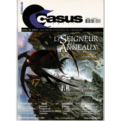 Casus Belli N° 17 (magazine de jeux de rôle 2e édition) 004