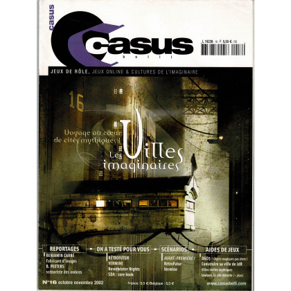 Casus Belli N° 16 (magazine de jeux de rôle 2e édition) 005