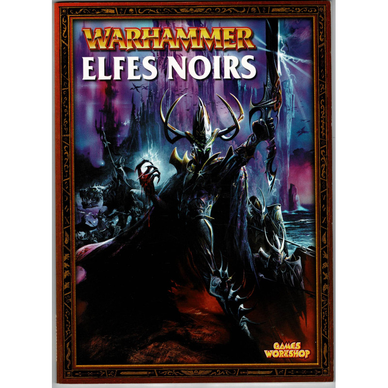 Warhammer - Elfes Noirs Gardes De Naggaroth + état Major - Citadel Metal (OOP)