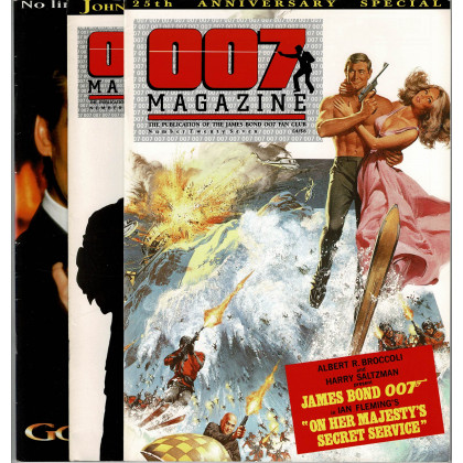 007 Magazine - Lot N° 27-28-29 (magazines James Bond 007 en VO) L141