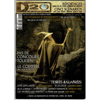 D20 Magazine N° 4 (magazine de jeux de rôles) 005
