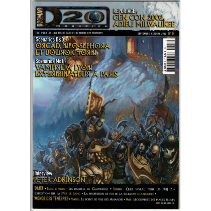 D20 Magazine N° 8 (magazine de jeux de rôles) 003