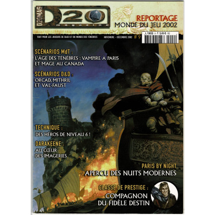 D20 Magazine N° 9 (magazine de jeux de rôles) 003