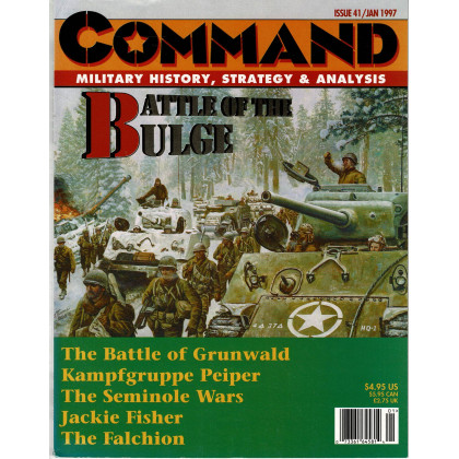 Command Magazine N° 41 - Battle of the Bulge (magazine de wargames en VO) 001