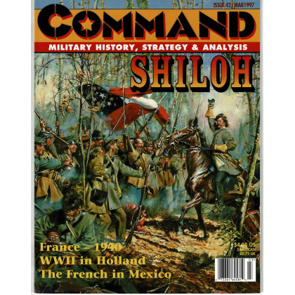 Command Magazine N° 42 - Shiloh & Blitzkrieg 1940 (magazine de wargames en VO) 001