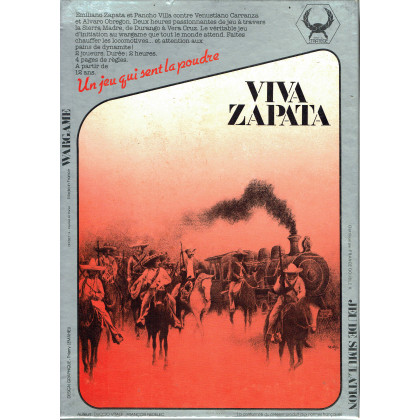 Viva Zapata (wargame des Editions du Stratège en VF) 001