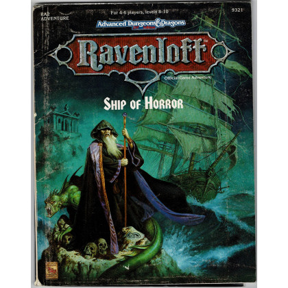 RA2 Ship of Horror (jdr AD&D 2e édition Ravenloft en VO) 002
