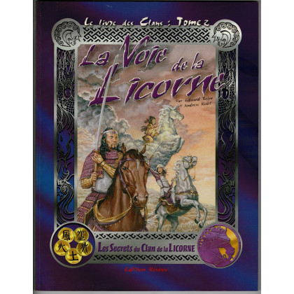 Le Livre des Clans Tome 2 - La Voie de la Licorne (jdr Le Livre des Cinq Anneaux en VF) 001