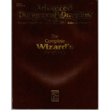 The Complete Wizard's Handbook (jdr AD&D 2e édition VO) 002