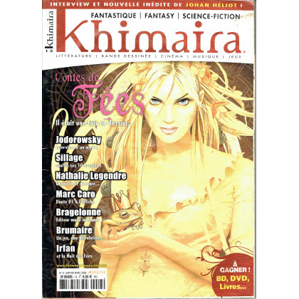 Khimaira N° 13 (magazine Fantastique Fantasy Science-fiction en VF) 001