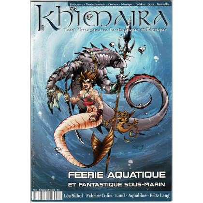 Khimaira N° 22 (magazine Fantastique Fantasy Science-fiction en VF) 001