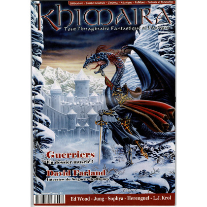 Khimaira N° 20 (magazine Fantastique Fantasy Science-fiction en VF) 001