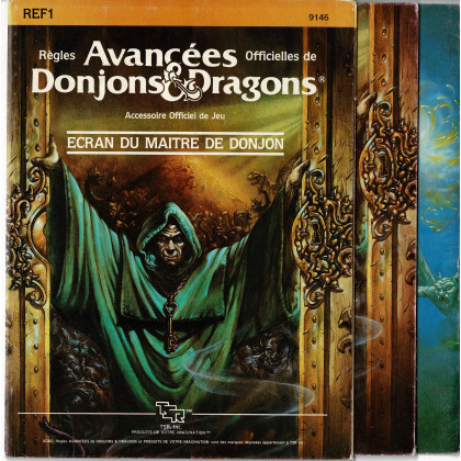 Ecran du Maître de Donjon & Ecran de référence des joueurs (jdr AD&D 1ère édition en VF) 003