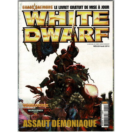 White Dwarf N° 220 (magazine de jeux de figurines Games Workshop en VF) 002