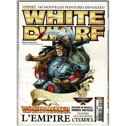 White Dwarf N° 216 (magazine de jeux de figurines Games Workshop en VF) 001