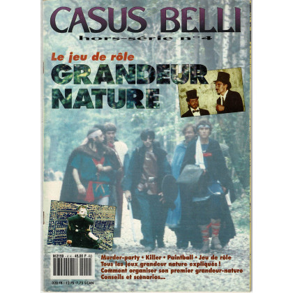 Casus Belli N° 4 Hors-Série - Le jeu de rôle Grandeur Nature (magazine de jeux de rôle) 001