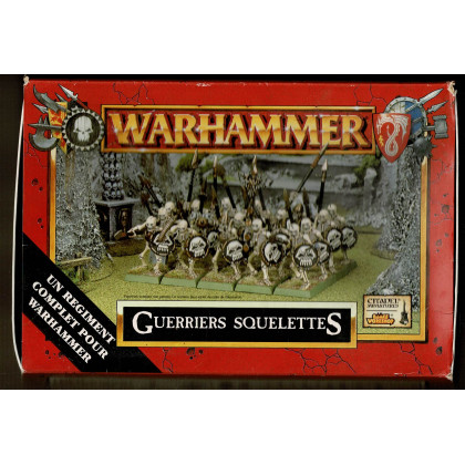 Guerriers Squelettes (boîte figurines Warhammer en VF) 001