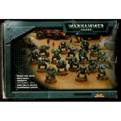 Boyz Orks (boîte figurines Warhammer 40,000 en VF) 001