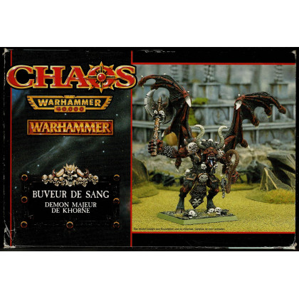 Buveur de Sang - Démon Majeur de Khorne (boîte de figurine Warhammer en VF) 001