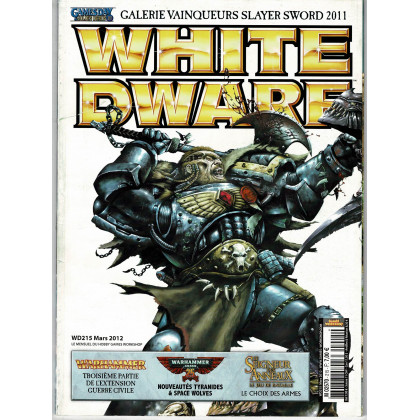 White Dwarf N° 215 (magazine de jeux de figurines Games Workshop en VF) 001