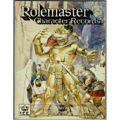 Rolemaster Character Records (jdr Rolemaster en VO) 002