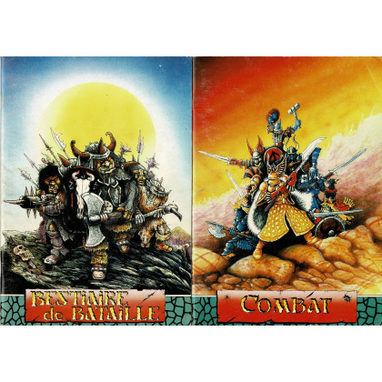 Warhammer Battle - 2 livrets boîte de base (jeu de figurines Games Workshop  V2 en VF)