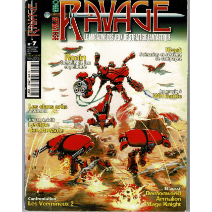 Ravage N° 7 (le Magazine des Jeux de Stratégie Fantastique) 004