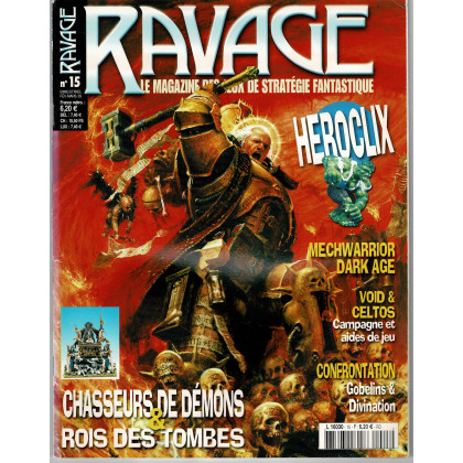 Ravage N° 15 (le Magazine des Jeux de Stratégie Fantastique) 001