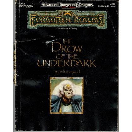 FOR2 The Drow of the Underdark (jdr AD&D 2 - Forgotten Realms en VO) 002