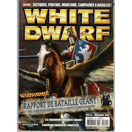 White Dwarf N° 152 (magazine de jeux de figurines Games Workshop en VF) 002