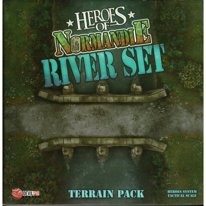 Heroes of Normandie - River Set Terrain Pack (jeu de Devil Pig Games) 001