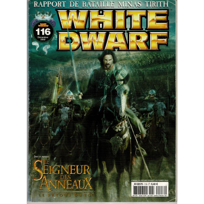 White Dwarf N° 116 (magazine de jeux de figurines Games Workshop en VF) 002