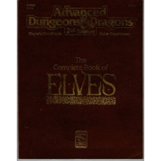 PHBR8 The Complete Book of Elves (jdr AD&D 2e édition en VO)