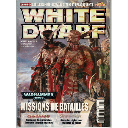 White Dwarf N° 191 (magazine de jeux de figurines Games Workshop en VF) 001