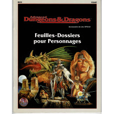 Feuilles-Dossiers pour Personnages (jdr AD&D 2e édition révisée en VF)