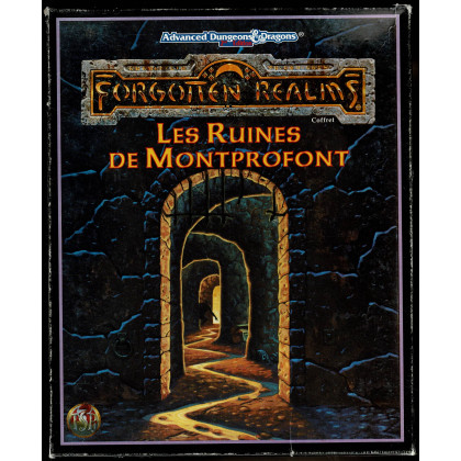 Les Ruines de Montprofont - Coffret de Campagne (jdr AD&D 2e édition Les Royaumes Oubliés en VF) 003