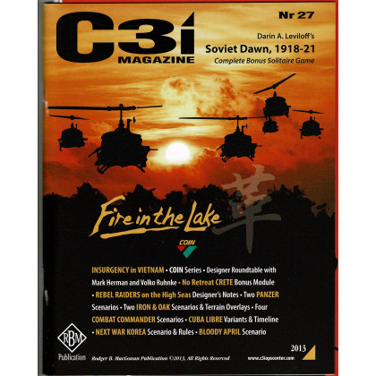 C3i Magazine Nr. 27 - Soviet Dawn 1918-21 (magazine wargames GMT en VO) 001
