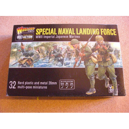 WW2 Imperial Japanese Marines - Special Naval Landing Force (boîte figurines Bolt Action en VO) 001