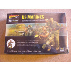 WW2 Pacific Theatre US Marines (boîte figurines Bolt Action en VO)