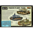 Panzer IV ausf. F1/G/H (boîte maquette Bolt Action en VO) 001