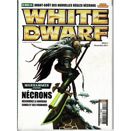 White Dwarf N° 211 (magazine de jeux de figurines Games Workshop en VF) 001
