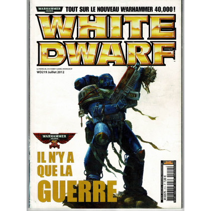 White Dwarf N° 219 (magazine de jeux de figurines Games Workshop en VF) 001