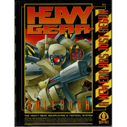 Heavy Gear - Rulebook (jdr & figurines de Dream Pod 9 en VO) 001