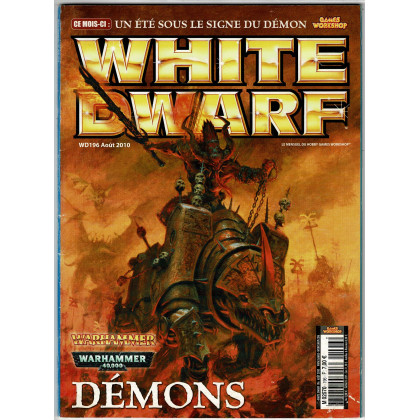 White Dwarf N° 196 (magazine de jeux de figurines Games Workshop en VF) 001