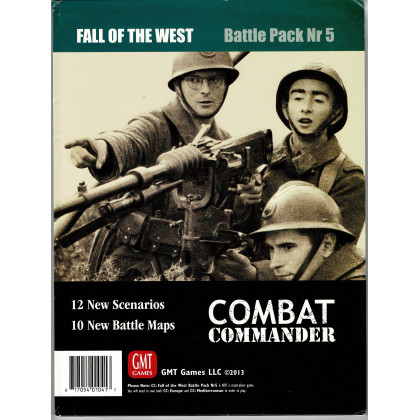 Fall of the West - Battle Pack Nr 5 (wargame Combat Commander de GMT en VO) 001