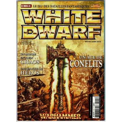 White Dwarf N° 195 (magazine de jeux de figurines Games Workshop en VF) 001