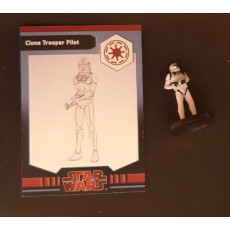 Clone Trooper Pilot (figurine jeu Star Wars Miniatures en VO)