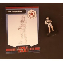 Clone Trooper Pilot (figurine jeu Star Wars Miniatures en VO)