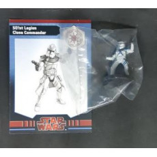 501st Legion Clone Commander (figurine jeu Star Wars Miniatures en VO)